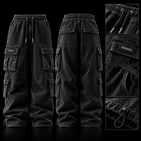 Baggy Cargo Pants — streetwear concept