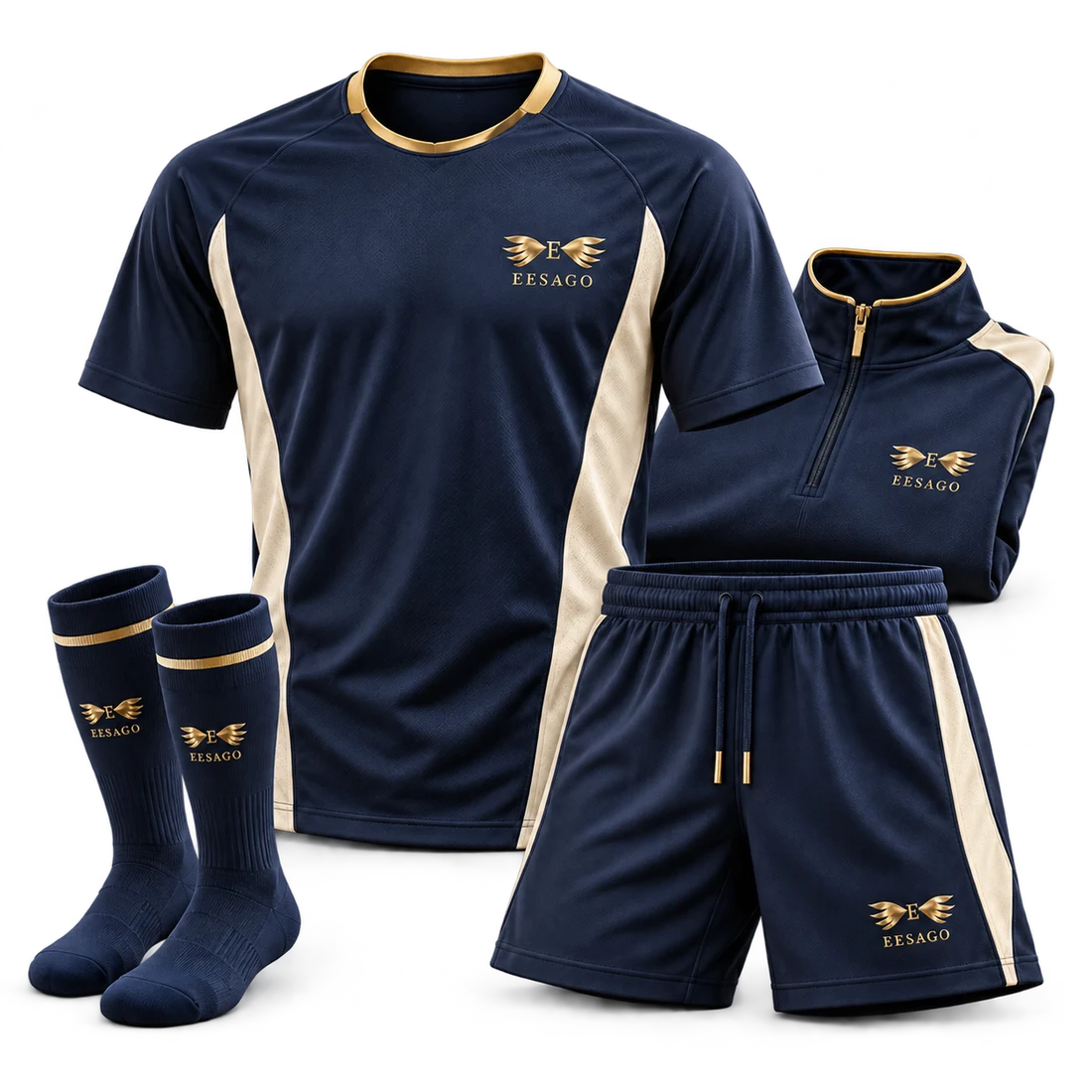 EESAGO coordinated teamwear design concept