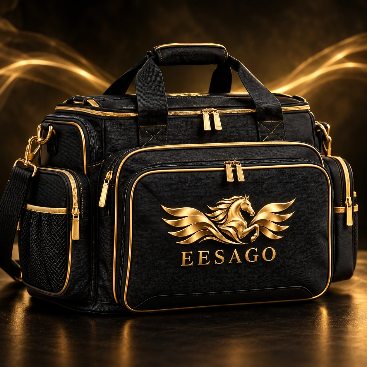 EESAGO tack / grooming bag reference visual
