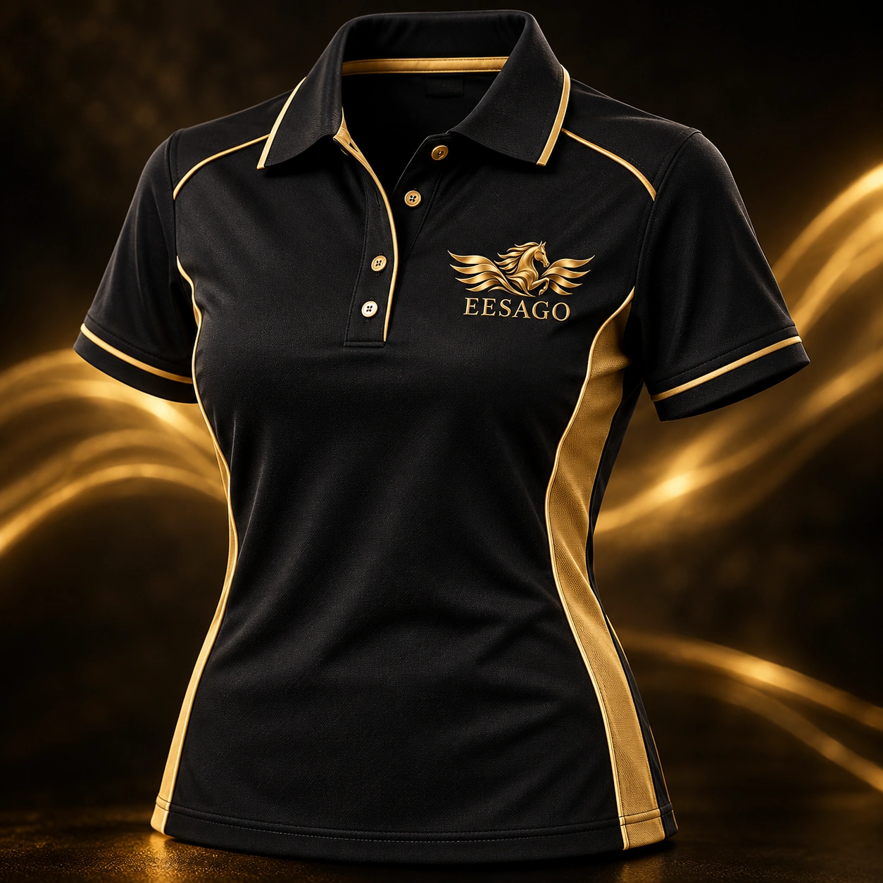 EESAGO equestrian team polo reference visual