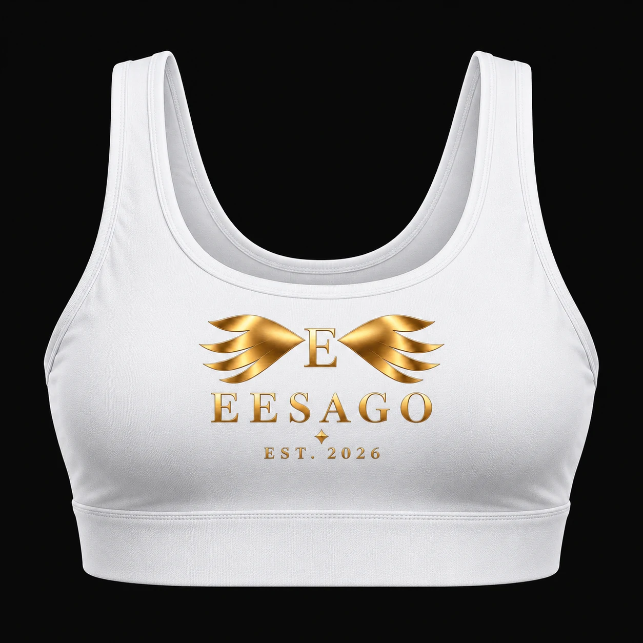 Gymwear Sports bra — EESAGO design example