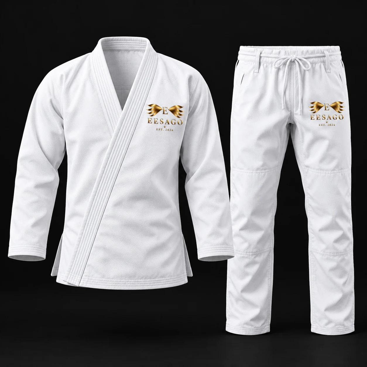 Martial Arts BJJ gi — EESAGO design example