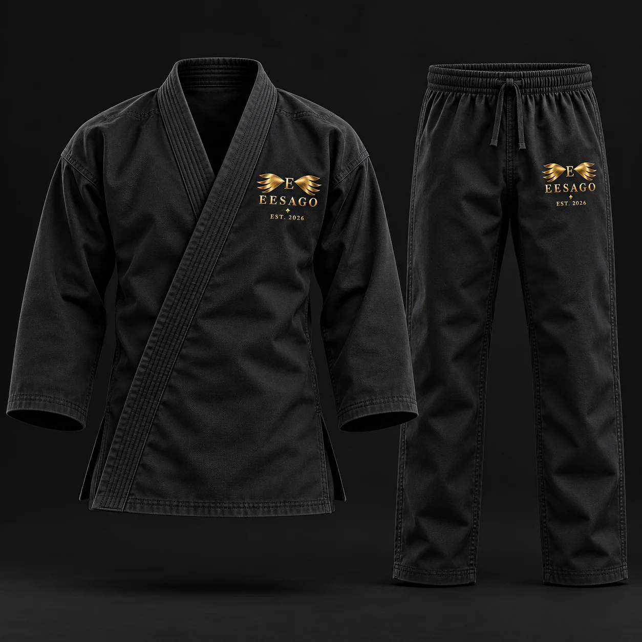 Martial Arts Karate gi — EESAGO design example