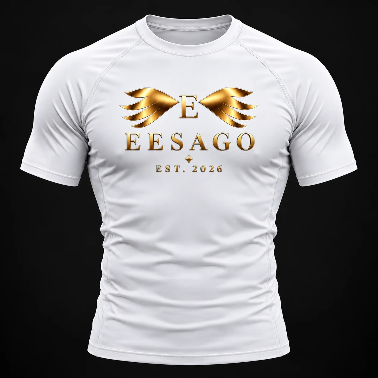 Martial Arts No-gi rashguard — EESAGO design example
