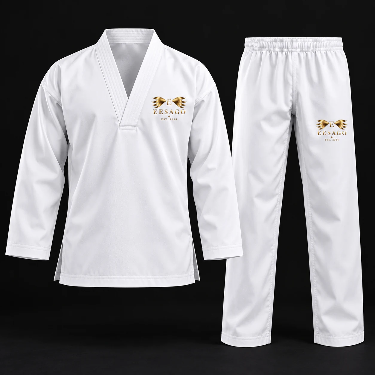 Martial Arts Taekwondo dobok — EESAGO design example